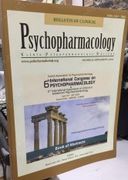 Klinik Psikofarmakoloji Bülteni Dergisi - Sayı 1