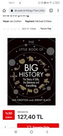 The Little Book of Big History: The Story of Life, the Universe and Everything