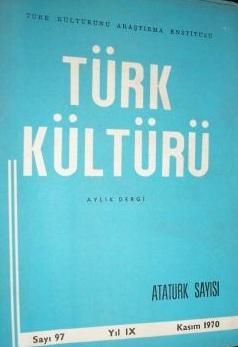 Türk Kültürü Dergisi - Sayı 97