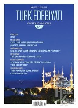 Türk Edebiyatı Dergisi - Sayı 571