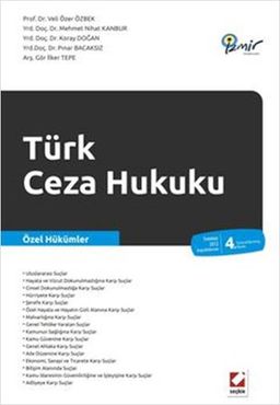 Türk Ceza Hukuku - Özel Hükümler