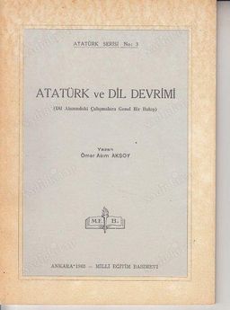 Atatürk Ve Dil Devrimi