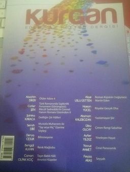 Kurgan Dergisi - Sayı 74 (Temmuz - Ağustos 2023)