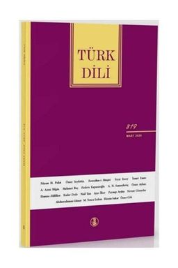 Türk Dili Dergisi -Sayı 819