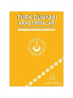 Türk Dünyası Araştırmaları Dergisi Sayı: 243