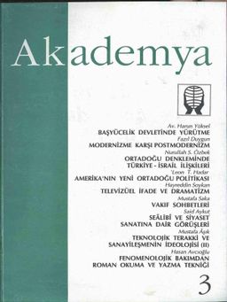 Akademya Dergisi - Sayı 3