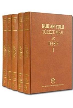 Kur'an Yolu Türkçe Meal ve Tefsir Seti (5 Cilt Takım)