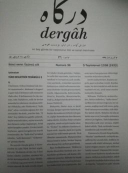 Dergah Dergisi - Sayı 36