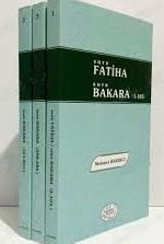 Sure Fatiha - Sure Bakara