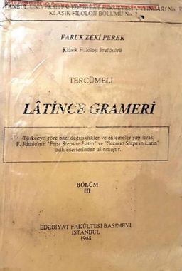 Tercümeli Latince Grameri Bölüm 3