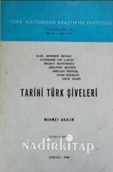 Tarihi Türk Şiveleri