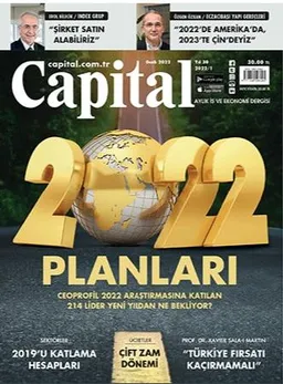 Capital Aylık İş ve Ekonomi Dergisi - 2022/1