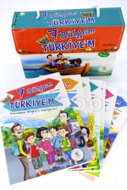 7 Bölgem Türkiye'm Seti (7 Kitap Set)