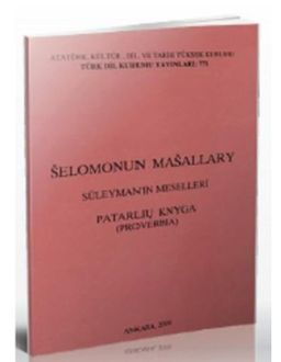 Selomonun Masallary / Süleyman'ın Meselleri