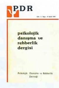 Türk Psikolojik Danışma ve Rehberlik Dergisi - Cilt: 1 Sayı: 2