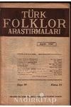 Türk Folklor Araştırmaları Dergisi