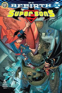 DC Rebirth-Super Sons Sayı 5