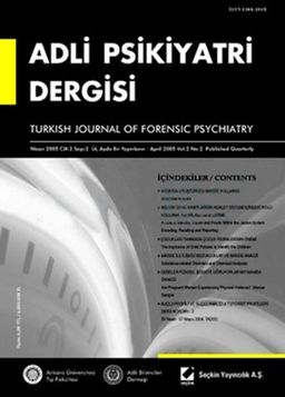 Adli Psikiyatri Dergisi