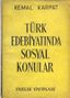 Türk Edebiyatında Sosyal Konular