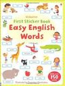 Easy English Words (Usborne First Sticker Books)