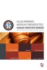 Uluslararası Antalya Üniversitesi Hukuk Fakültesi Dergisi - Sayı 1