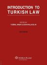 Introduction To Turkish Law