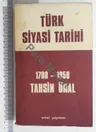 Türk Siyasi Tarihi  (1700-1958)