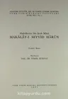 Makalat-ı Seyyid Harun