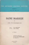 Sadri Maksudi ve Türk-Fin Münasebetleri